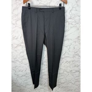 Chaps Men’s Dress Pants sz 34X32 Trouser Flat Front NEW #G196